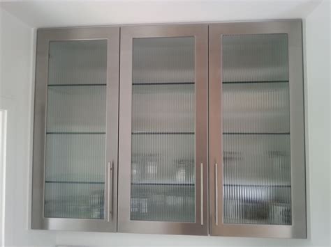 purchase stainless steel and glass cabinet doors|stainless steel exterior cabinet doors.